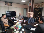 جلسه مسئولین برگزاری مسابقات  با مدیر عامل محترم سازمان فرهنگی ورزشی شهرداری کاشان و سازمان زیباسازی 2