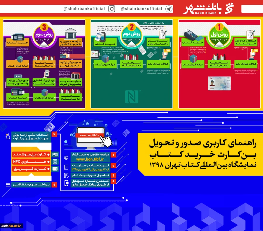 قابل توجه داشجویان گرامی :
ثبت نام بن کتاب تا شنبه 20 فروردین 98  2