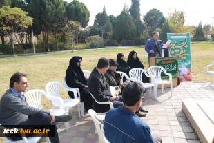 برگزاری جلسه به مناسبت هفته بسیج در مزار شهدای گمنام دانشکده فنی شهید رجائی کاشان 11