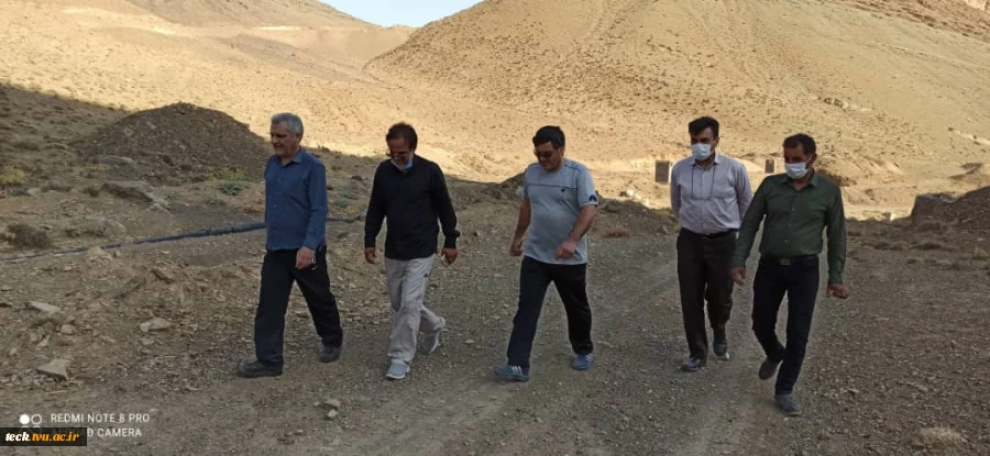 پیاده روی و قرائت زیارت عاشورا در مقتل شهید اردهال حضرت سلطانعلی ابن امام محمد باقر علیه السلام توسط گروهی از همکاران دانشکده فنی شهید رجائی کاشان 3