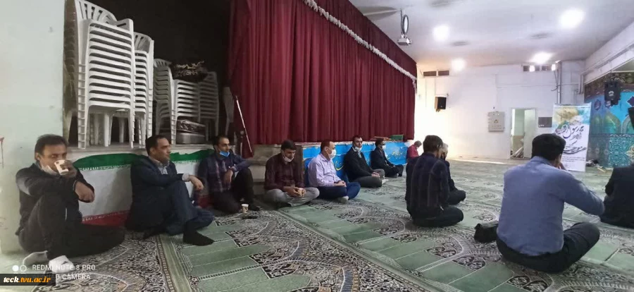 برگزاری بزرگداشت میلاد ختم رسل حضرت محمد مصطفی(ص) و رئیس مذهب جعفری حضرت امام صادق(ع) در دانشکده فنی شهید رجائی کاشان با رعایت پروتکل های بهداشتی 2