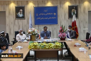 مراسم رونمایی از کتاب در دانشکده فنی شهید رجائی کاشان 5