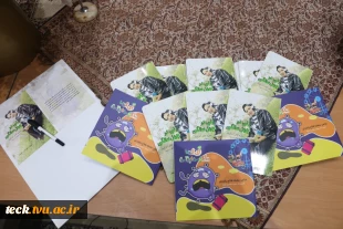 مراسم رونمایی از کتاب در دانشکده فنی شهید رجائی کاشان 12