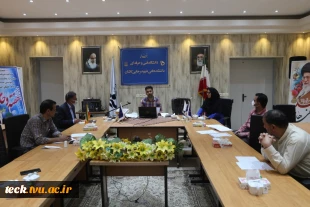 تشکیل جلسه بررسی دستورالعمل اجرایی مرحله دوم طرح پایش سلامت روان دانشجویان ورودی جدید 1400 در دانشکده فنی شهید رجائی کاشان 4