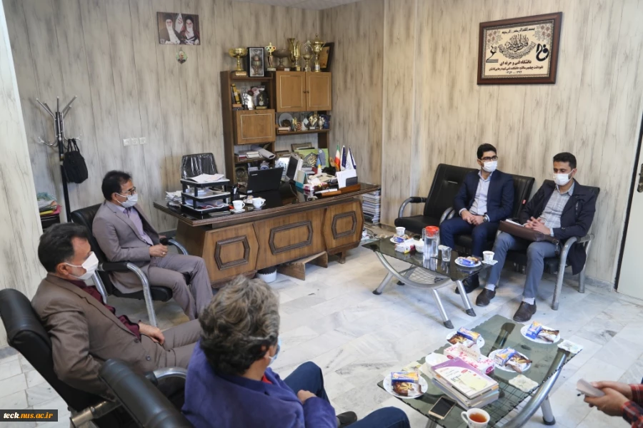 اجرای مراحل اولیه عقد تفاهم نامه با شرکت فولاد امیرکبیر در خصوص جذب نیروی انسانی از میان فارغ التحصیلان دانشکده فنی شهید رجائی کاشان 4