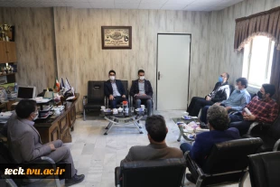 اجرای مراحل اولیه عقد تفاهم نامه با شرکت فولاد امیرکبیر در خصوص جذب نیروی انسانی از میان فارغ التحصیلان دانشکده فنی شهید رجائی کاشان 6