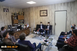 اجرای مراحل اولیه عقد تفاهم نامه با شرکت فولاد امیرکبیر در خصوص جذب نیروی انسانی از میان فارغ التحصیلان دانشکده فنی شهید رجائی کاشان 9