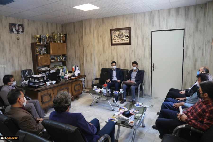 اجرای مراحل اولیه عقد تفاهم نامه با شرکت فولاد امیرکبیر در خصوص جذب نیروی انسانی از میان فارغ التحصیلان دانشکده فنی شهید رجائی کاشان 9
