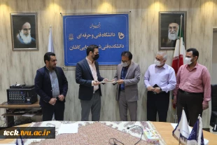 تقدیر و تشکر کمیته امداد شهر راوند از ریاست، استادان و کارکنان دانشکده شهید رجائی کاشان 6