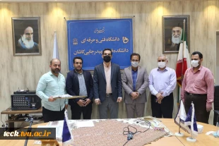 تقدیر و تشکر کمیته امداد شهر راوند از ریاست، استادان و کارکنان دانشکده شهید رجائی کاشان 9