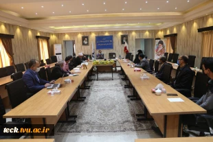 برگزاری جلسه شورای فرهنگی در دانشکده فنی شهید رجائی کاشان 2