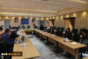 برگزاری جلسه شورای فرهنگی در دانشکده فنی شهید رجائی کاشان 3