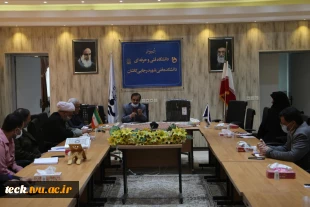 برگزاری جلسه شورای فرهنگی در دانشکده فنی شهید رجائی کاشان 4