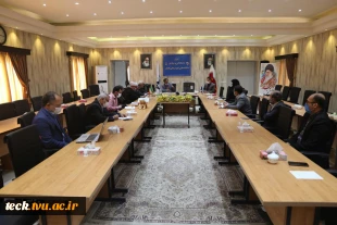 برگزاری جلسه شورای فرهنگی در دانشکده فنی شهید رجائی کاشان 5