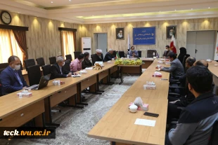 برگزاری جلسه شورای فرهنگی در دانشکده فنی شهید رجائی کاشان 6