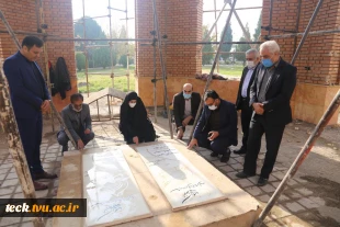 بازدید مدیرکل محترم امور دانشجویی دانشگاه فنی و حرفه ای در معیت هیئت همراه  از دانشکده فنی شهید رجائی کاشان 7