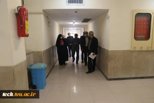 بازدید مدیرکل محترم امور دانشجویی دانشگاه فنی و حرفه ای در معیت هیئت همراه  از دانشکده فنی شهید رجائی کاشان 15
