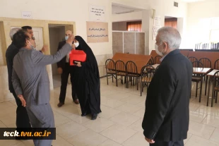 بازدید مدیرکل محترم امور دانشجویی دانشگاه فنی و حرفه ای در معیت هیئت همراه  از دانشکده فنی شهید رجائی کاشان 17