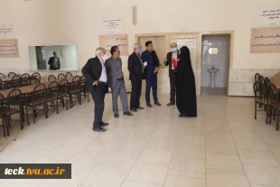 بازدید مدیرکل محترم امور دانشجویی دانشگاه فنی و حرفه ای در معیت هیئت همراه  از دانشکده فنی شهید رجائی کاشان 18