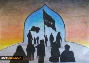 اعلام نتایج مسابقه نقاشی فرزندان کارکنان و استادان و اعضای هیئت علمی دانشکده فنی شهید رجائی کاشان به مناسبت هفته دفاع مقدس و اربعین حضرت اباعبدالله الحسین(علیه السلام) 2