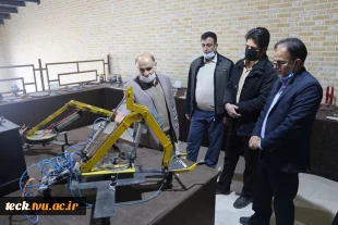 بازدید مدیرکل محترم ارزیابی عملکرد دانشگاه فنی و حرفه ای کشور و استان اصفهان از دانشکده فنی شهید رجائی کاشان 9