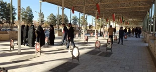 تجدید پیمان اعضای هیئت رئیسه، کارکنان و اساتید دانشکده فنی شهید رجائی کاشان با شهیدان دفاع مقدس 4