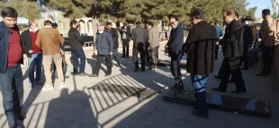 تجدید پیمان اعضای هیئت رئیسه، کارکنان و اساتید دانشکده فنی شهید رجائی کاشان با شهیدان دفاع مقدس 8