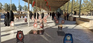 تجدید پیمان اعضای هیئت رئیسه، کارکنان و اساتید دانشکده فنی شهید رجائی کاشان با شهیدان دفاع مقدس 13