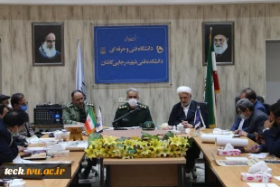 برگزاری جلسه شورای بسیج سازمان ها، ادارات و نهادهای کاشان در دانشکده فنی شهید رجائی کاشان 12
