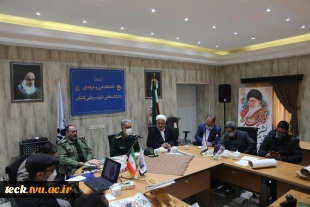 برگزاری جلسه شورای بسیج سازمان ها، ادارات و نهادهای کاشان در دانشکده فنی شهید رجائی کاشان 14