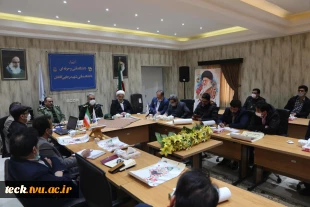 برگزاری جلسه شورای بسیج سازمان ها، ادارات و نهادهای کاشان در دانشکده فنی شهید رجائی کاشان 16