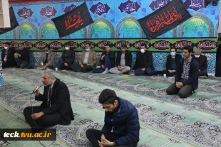 برگزاری مراسم سوگواری ایام شهادت بی بی دو عالم حضرت فاطمه زهرا سلام الله علیه در دانشکده فنی شهید رجائی کاشان 3