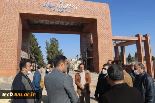 بازدید شهردار کاشان از پروژه های در دست احداث دانشکده فنی شهید رجائی کاشان 3