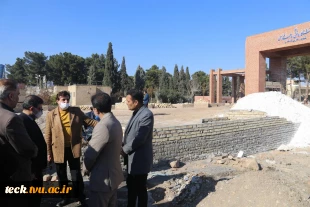 بازدید شهردار کاشان از پروژه های در دست احداث دانشکده فنی شهید رجائی کاشان 5