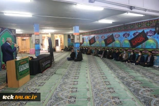 برگزاری مراسم سالگرد شهادت سردار دل ها شهید حاج قاسم سلیمانی در دانشکده فنی شهید رجائی کاشان 3