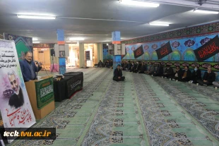 برگزاری مراسم سالگرد شهادت سردار دل ها شهید حاج قاسم سلیمانی در دانشکده فنی شهید رجائی کاشان 9