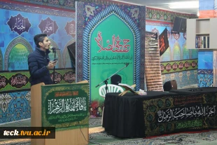 برگزاری مراسم سالگرد شهادت سردار دل ها شهید حاج قاسم سلیمانی در دانشکده فنی شهید رجائی کاشان 12