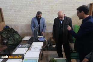 بازدید سردار جواد نائینی کفیل نمایندگی مردم کاشان و آران و بیدگل در مجلس شورا از هسته های فناور مرکز رشد و خلاقیت دانشکده فنی شهید رجائی پسران کاشان 7