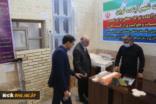بازدید سردار جواد نائینی کفیل نمایندگی مردم کاشان و آران و بیدگل در مجلس شورا از هسته های فناور مرکز رشد و خلاقیت دانشکده فنی شهید رجائی پسران کاشان 9