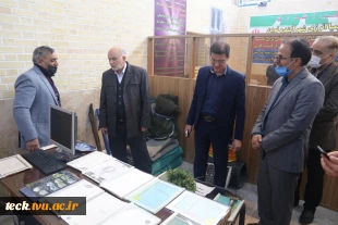 بازدید سردار جواد نائینی کفیل نمایندگی مردم کاشان و آران و بیدگل در مجلس شورا از هسته های فناور مرکز رشد و خلاقیت دانشکده فنی شهید رجائی پسران کاشان 10
