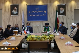 آیین افتتاح مرکز امداد نیکوکاری حضرت امام حسن مجتبی(علیه السلام) در  دانشکده فنی شهید رجائی کاشان 2