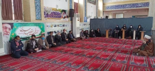 تجدید عهد و پیمان با شهدای انقلاب اسلامی ایران با حضور کارکنان، استادان و اعضای هیئت علمی دانشکده فنی شهید رجائی کاشان در گلزار شهدای سفیدشهر 12