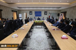 بازدید فرماندار محترم شهرستان کاشان آقای دکتر محمدشریف زارعی از دانشکده فنی شهید رجائی کاشان 3
