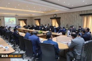 بازدید فرماندار محترم شهرستان کاشان آقای دکتر محمدشریف زارعی از دانشکده فنی شهید رجائی کاشان 8
