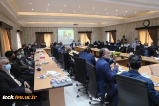 بازدید فرماندار محترم شهرستان کاشان آقای دکتر محمدشریف زارعی از دانشکده فنی شهید رجائی کاشان 14