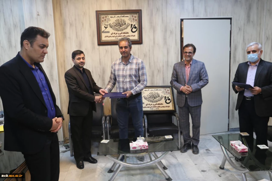برگزاری آخرین جلسه شورای اداری سال 1400 در دانشکده فنی شهید رجائی کاشان 3