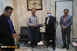 برگزاری آخرین جلسه شورای اداری سال 1400 در دانشکده فنی شهید رجائی کاشان 4