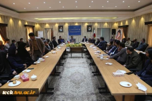برگزاری آخرین جلسه شورای اداری سال 1400 در دانشکده فنی شهید رجائی کاشان 5