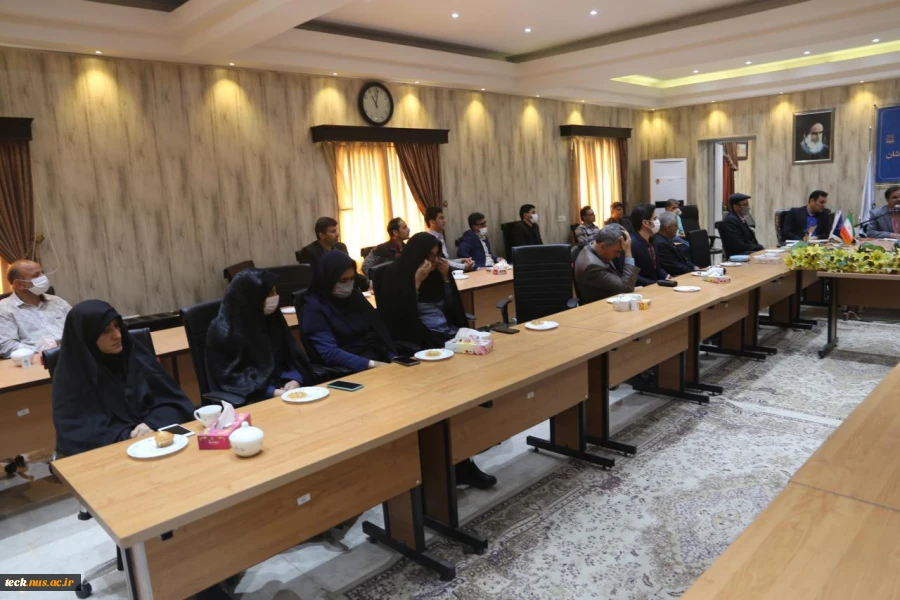 برگزاری آخرین جلسه شورای اداری سال 1400 در دانشکده فنی شهید رجائی کاشان 8