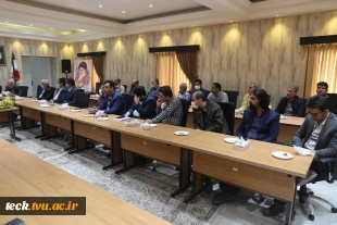 برگزاری آخرین جلسه شورای اداری سال 1400 در دانشکده فنی شهید رجائی کاشان 9